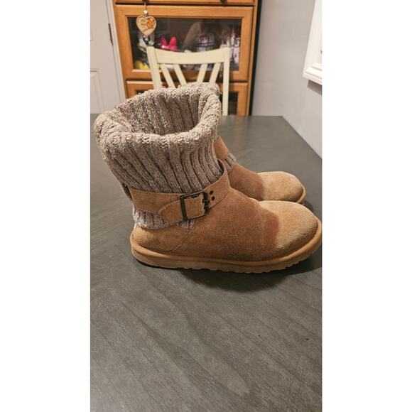 UGG Australia Cassidee UGGpure(TM) Lined Knit Cuff Boots, Size 9 - Picture 3 of 5